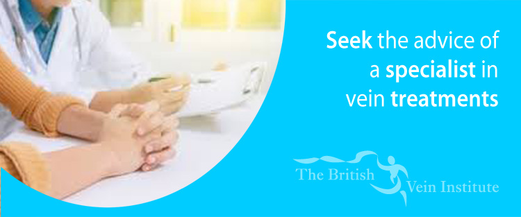 Accredited by the General Medical Council - British Vein Institute